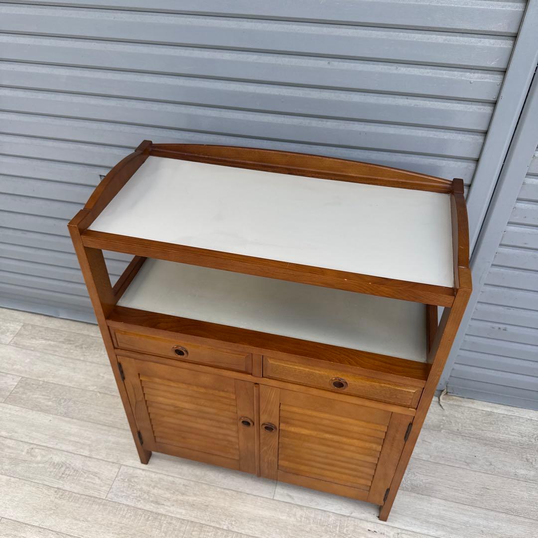 karimoku カリモク　北欧スタイル　電話台　花台 レトロ