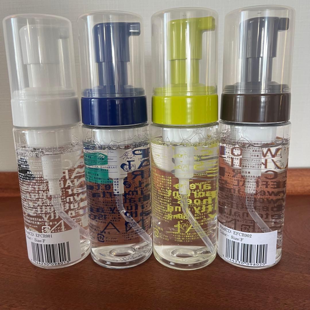 EFNAL イフナルケア　水を使わない洗剤