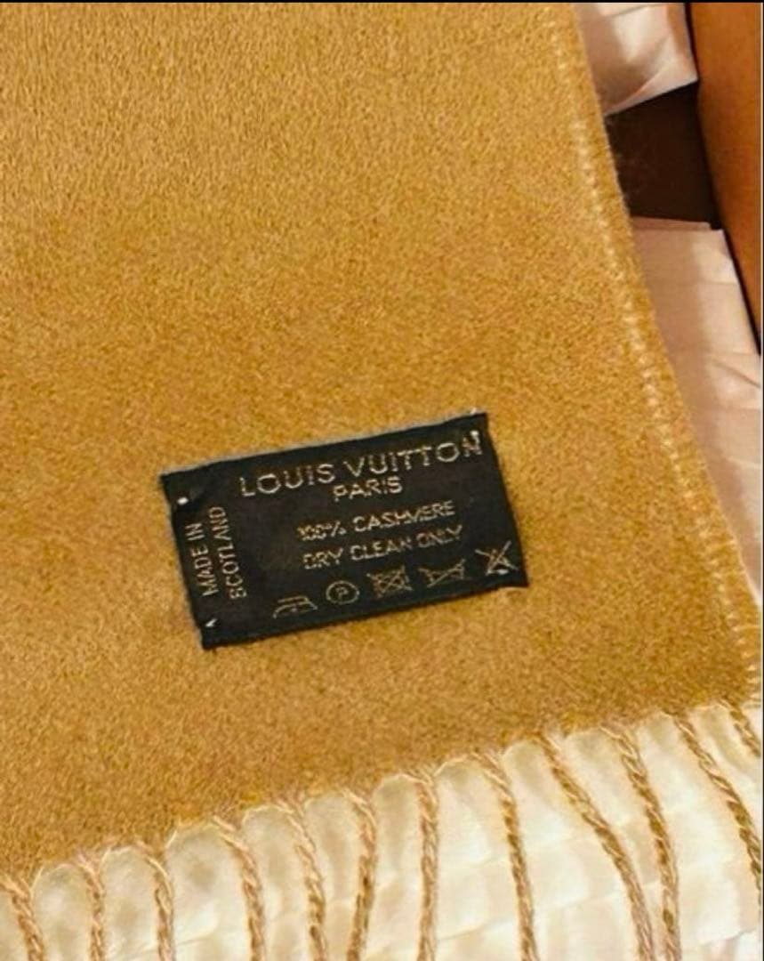 ルイヴィトン　マフラー カシミア100% バローダ　新品未使用