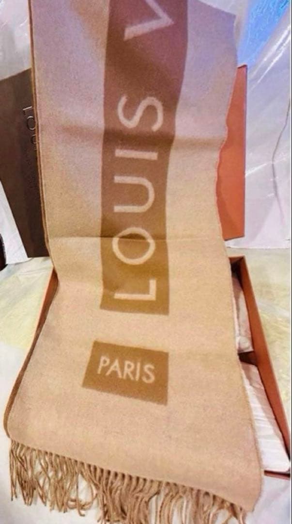 ルイヴィトン　マフラー カシミア100% バローダ　新品未使用