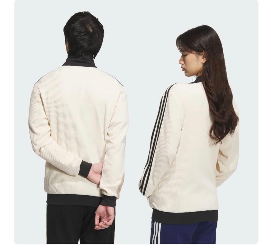 トップス adidas WAFFLE CLASSIC TRACK TOP WONWHI