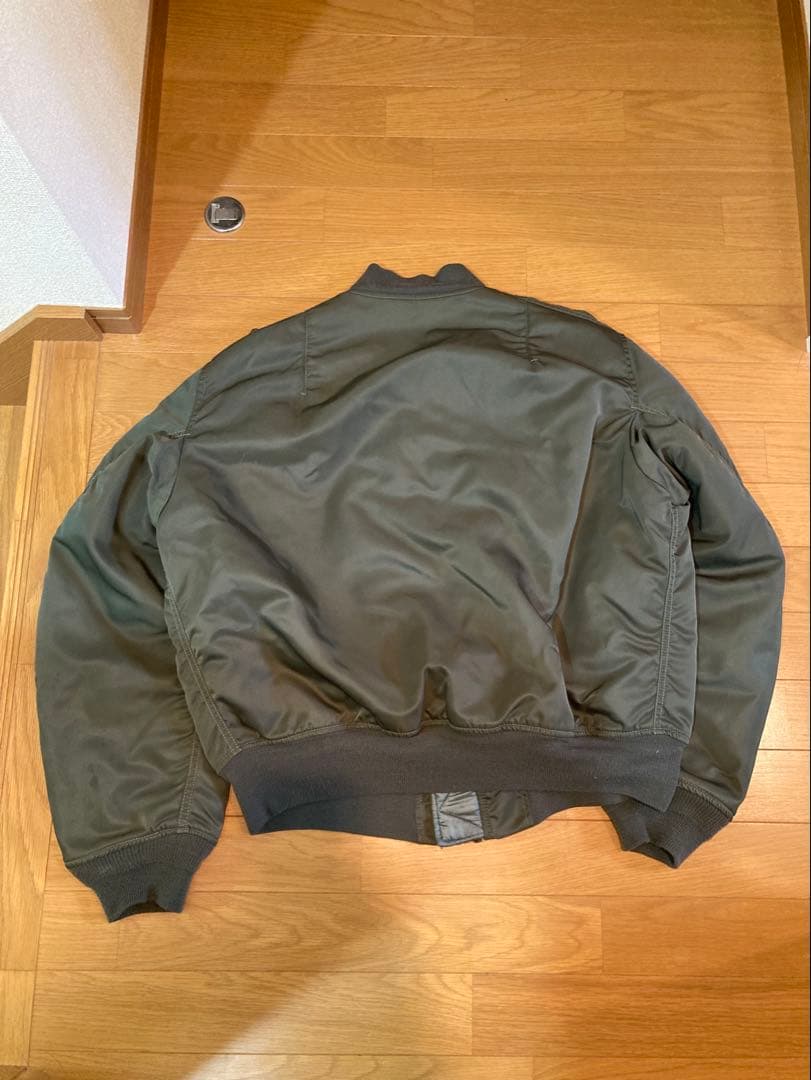 e　MA-1 フライトジャケット army air forces カーキ