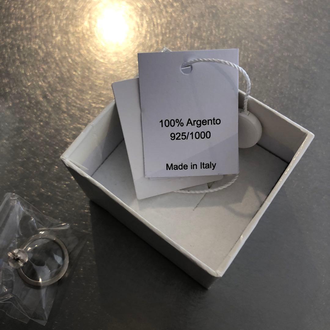 新品未使用　Maison Margielaシルバー ピアス　片耳用