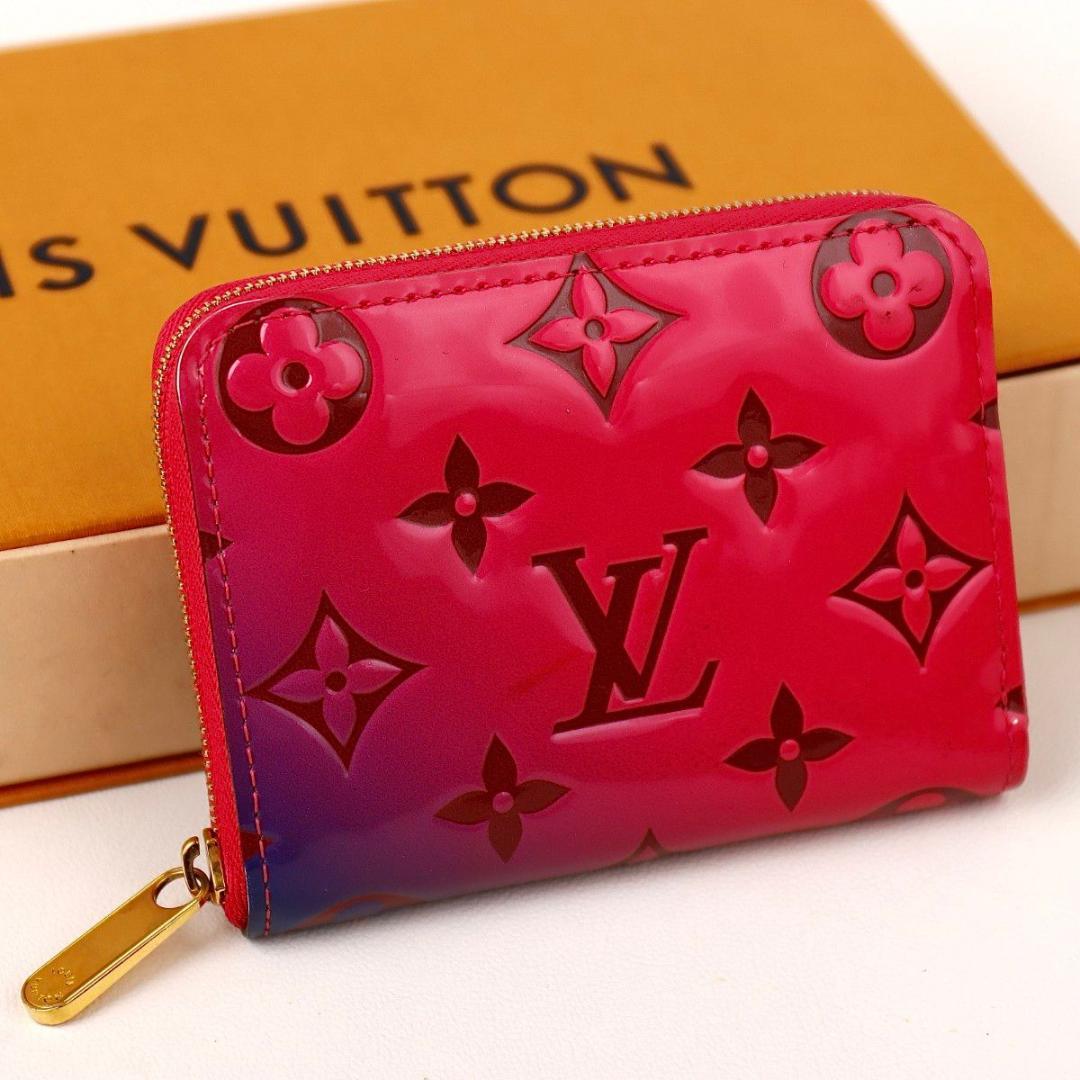 【限定品】 ルイヴィトン ジッピーパース ヴァレンタイン ヴェルニ レッド