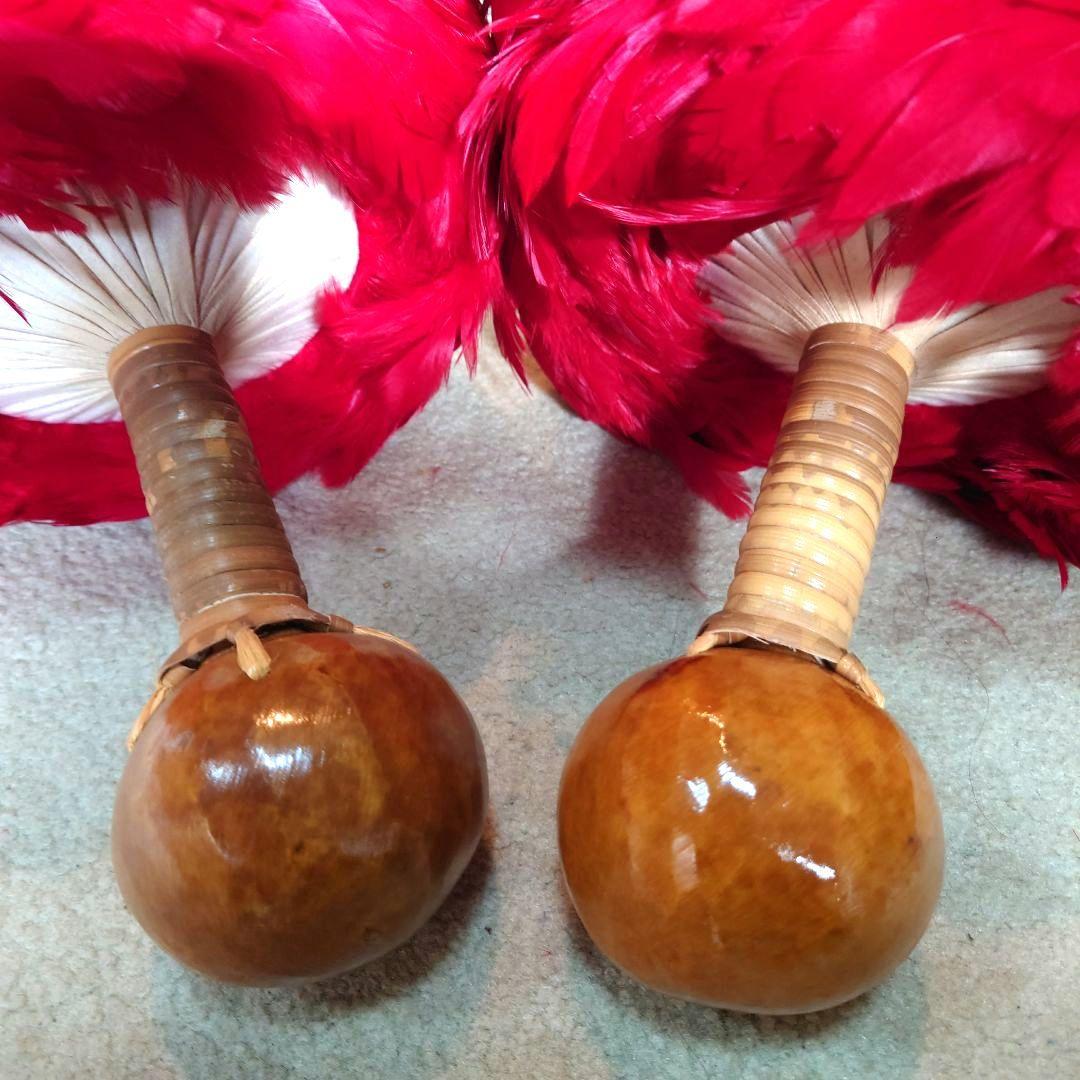 ウリウリ フラダンス 一体型 2個セット 巾着付