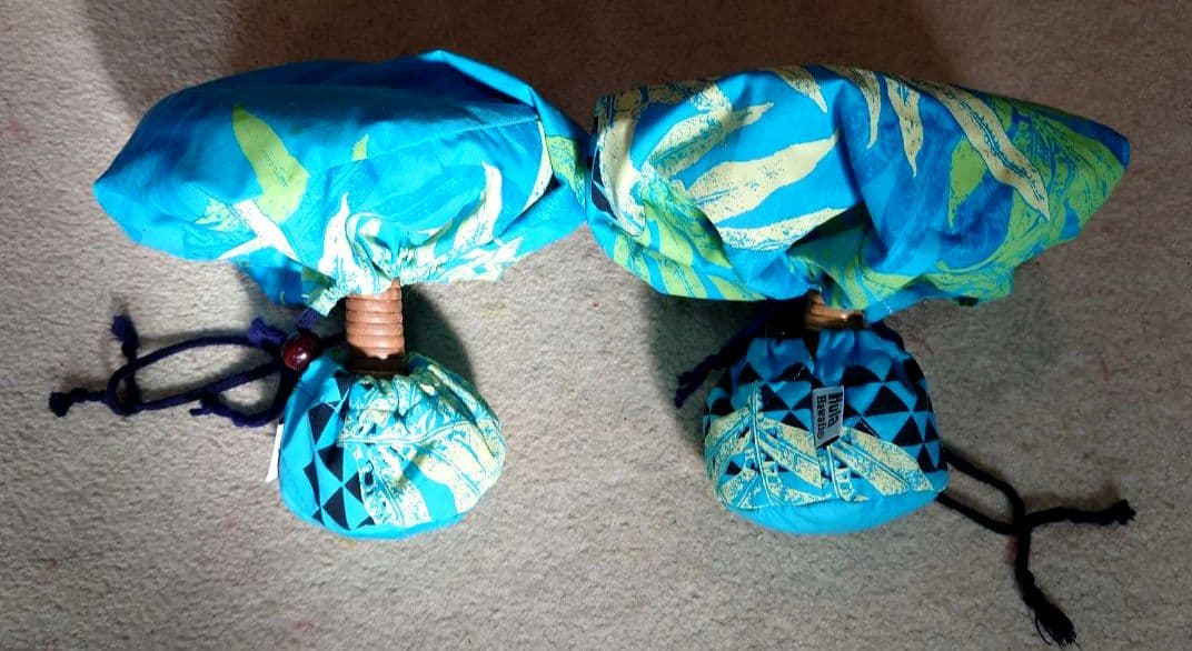 ウリウリ フラダンス 一体型 2個セット 巾着付