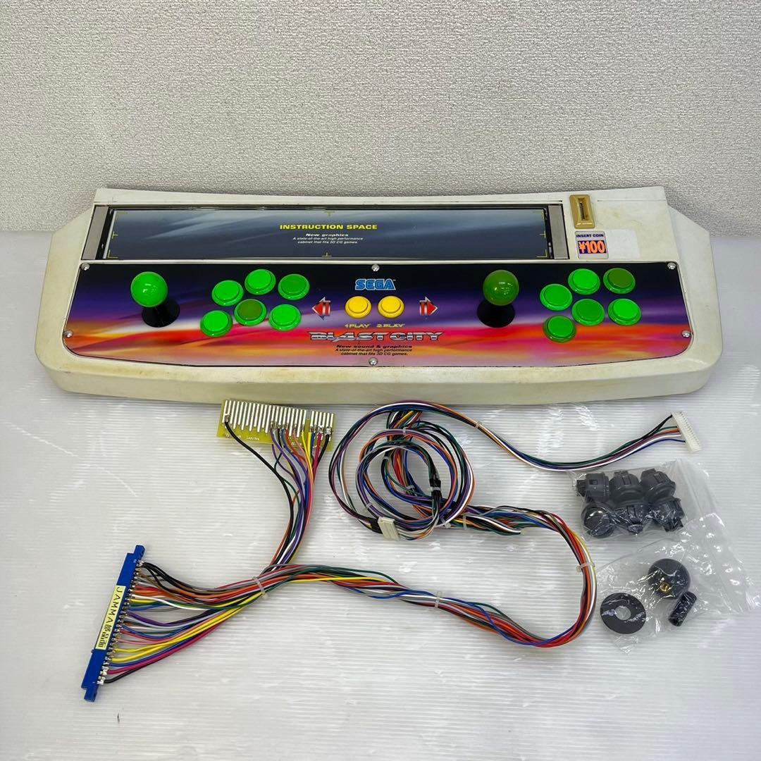 マンボウ店長☆セガ ブラストシティ コントロールパネル☆レバーボールボタン
