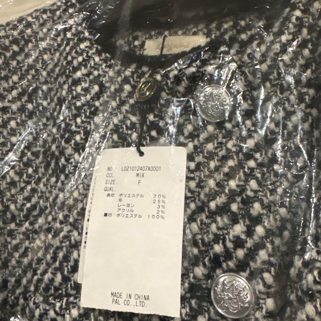 新品未使用/ラウンジドレス ツイードジャケット　フォーマル　卒業　入学式　卒園