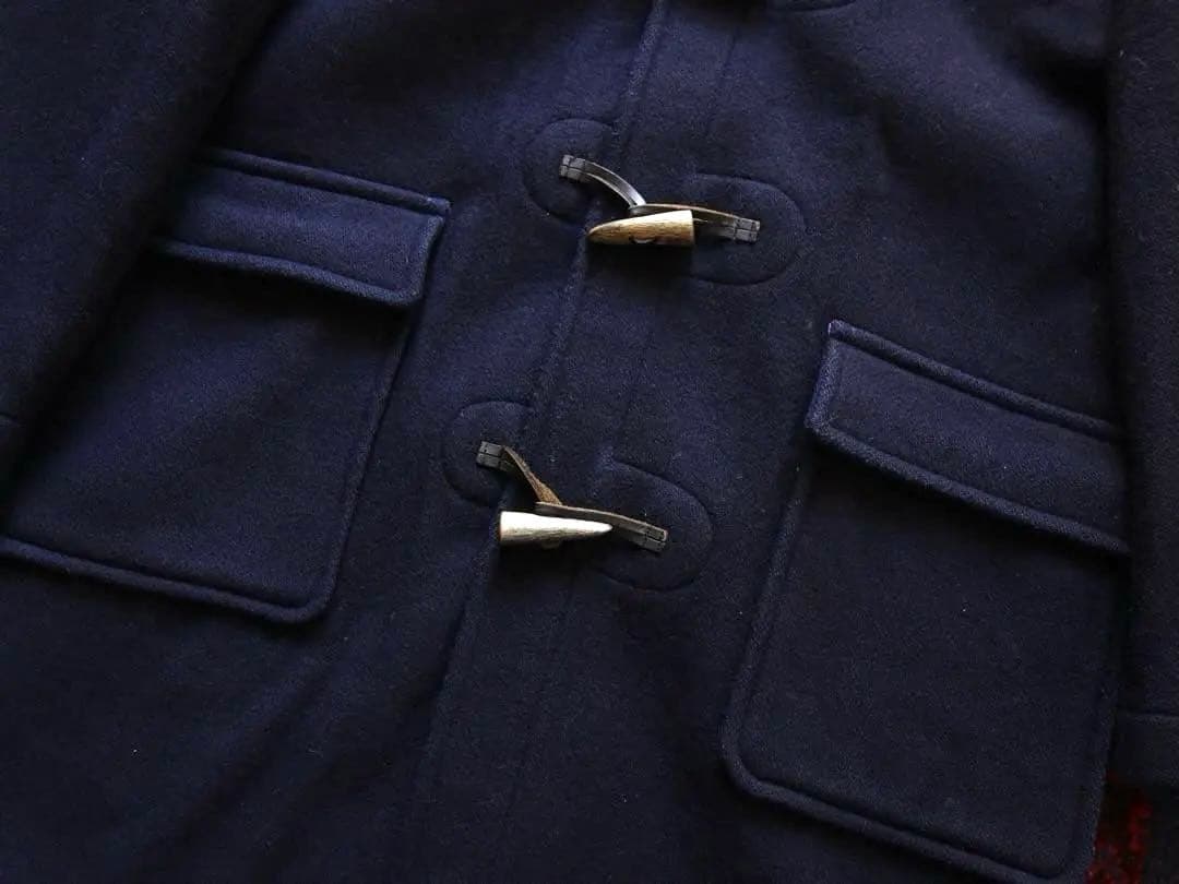 BARACUTA ダッフルコート 40 L相当 バラクータ ネイビー 美品