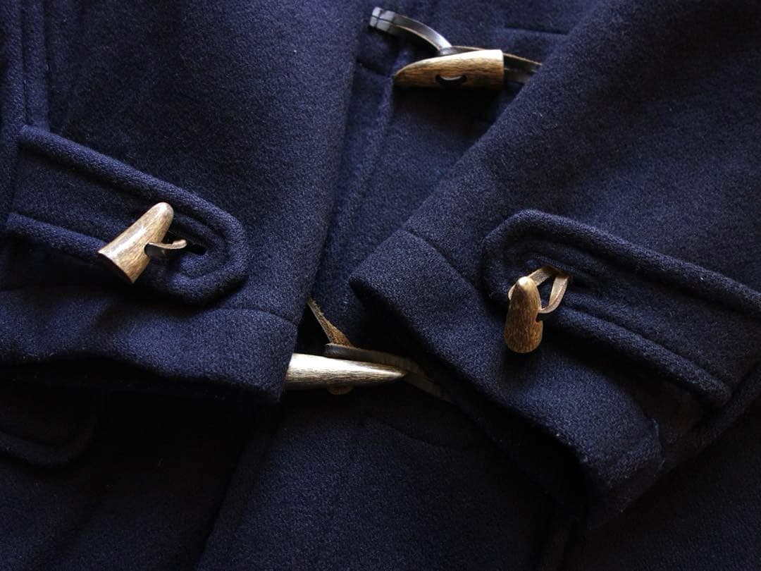 BARACUTA ダッフルコート 40 L相当 バラクータ ネイビー 美品