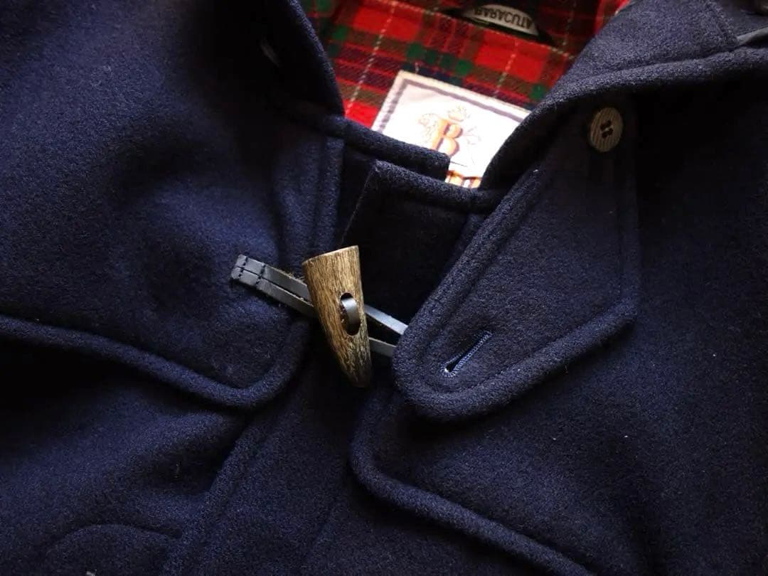 BARACUTA ダッフルコート 40 L相当 バラクータ ネイビー 美品