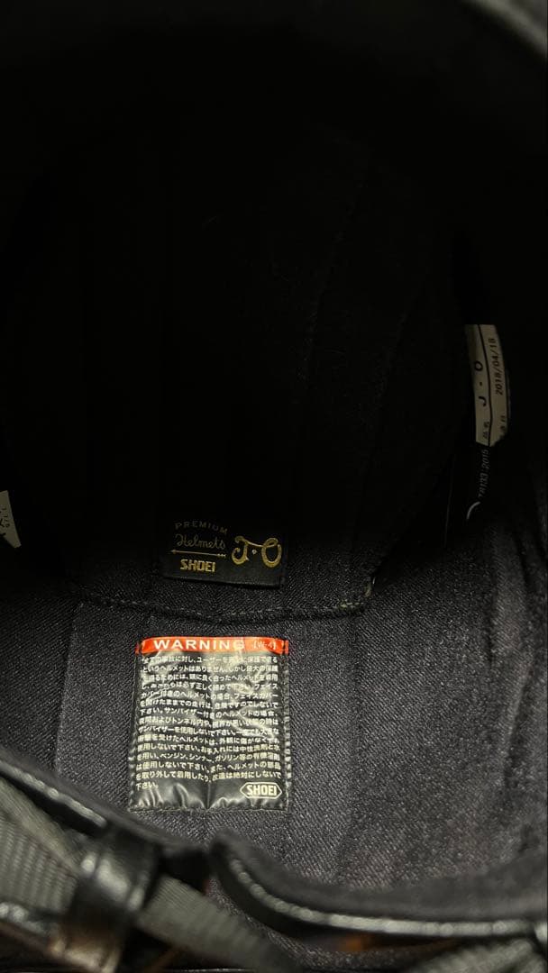 ❗️値下げ❗️SHOEI JOブラック ジェットヘルメット XXL
