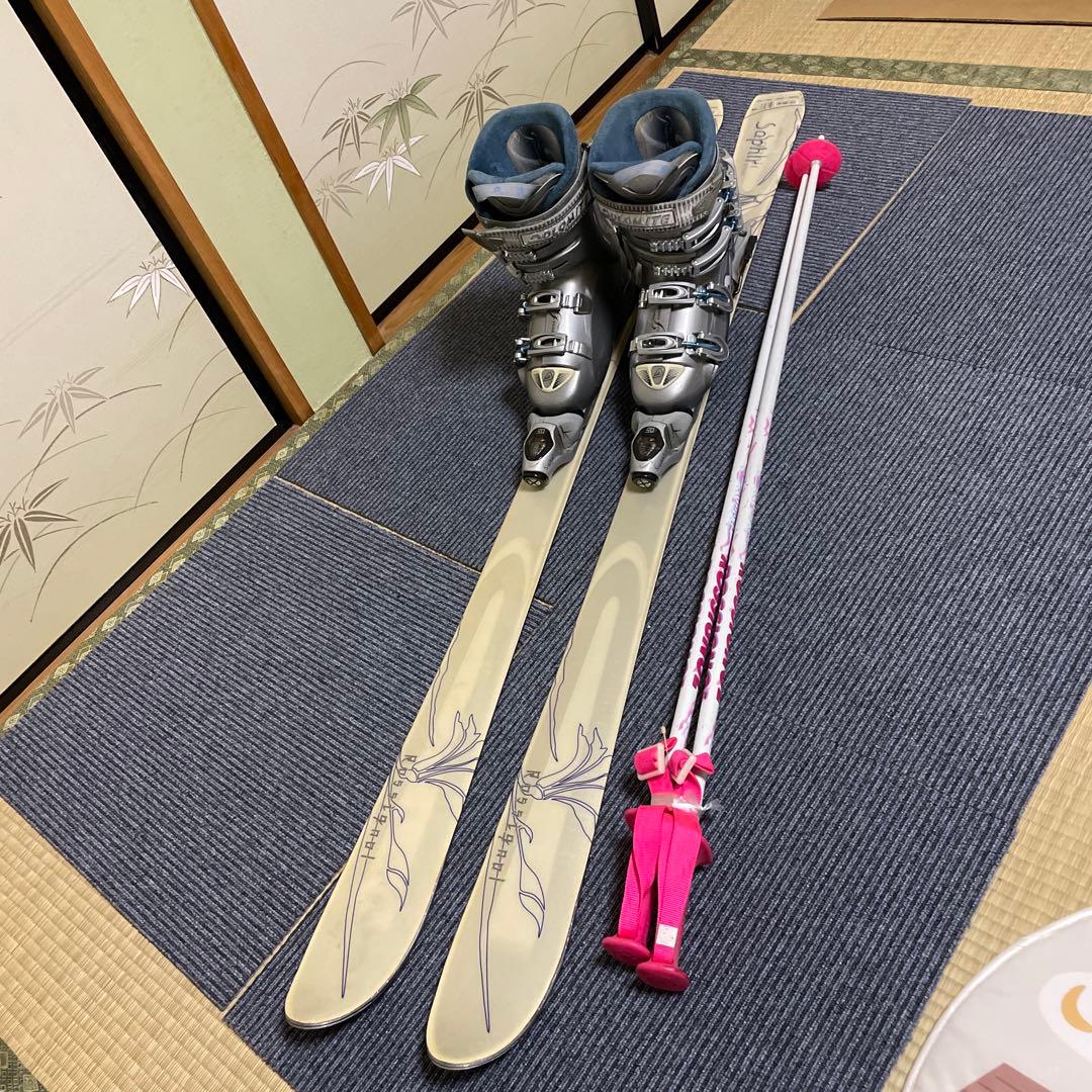 スキーセット　スキー板150 スキーブーツ24-24.5