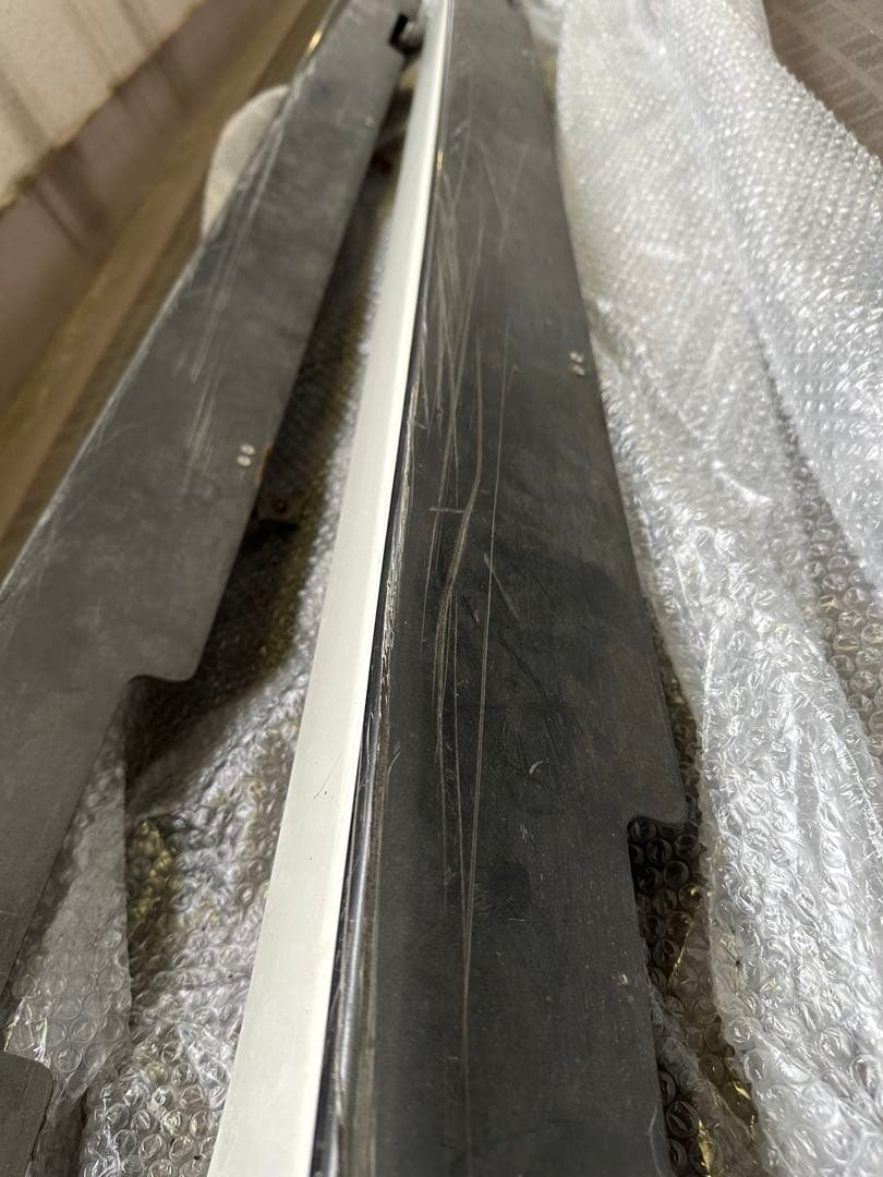 ま*が様 RX-8 MAZDASPEED サイドスカート　ホワイト　直接引取歓迎