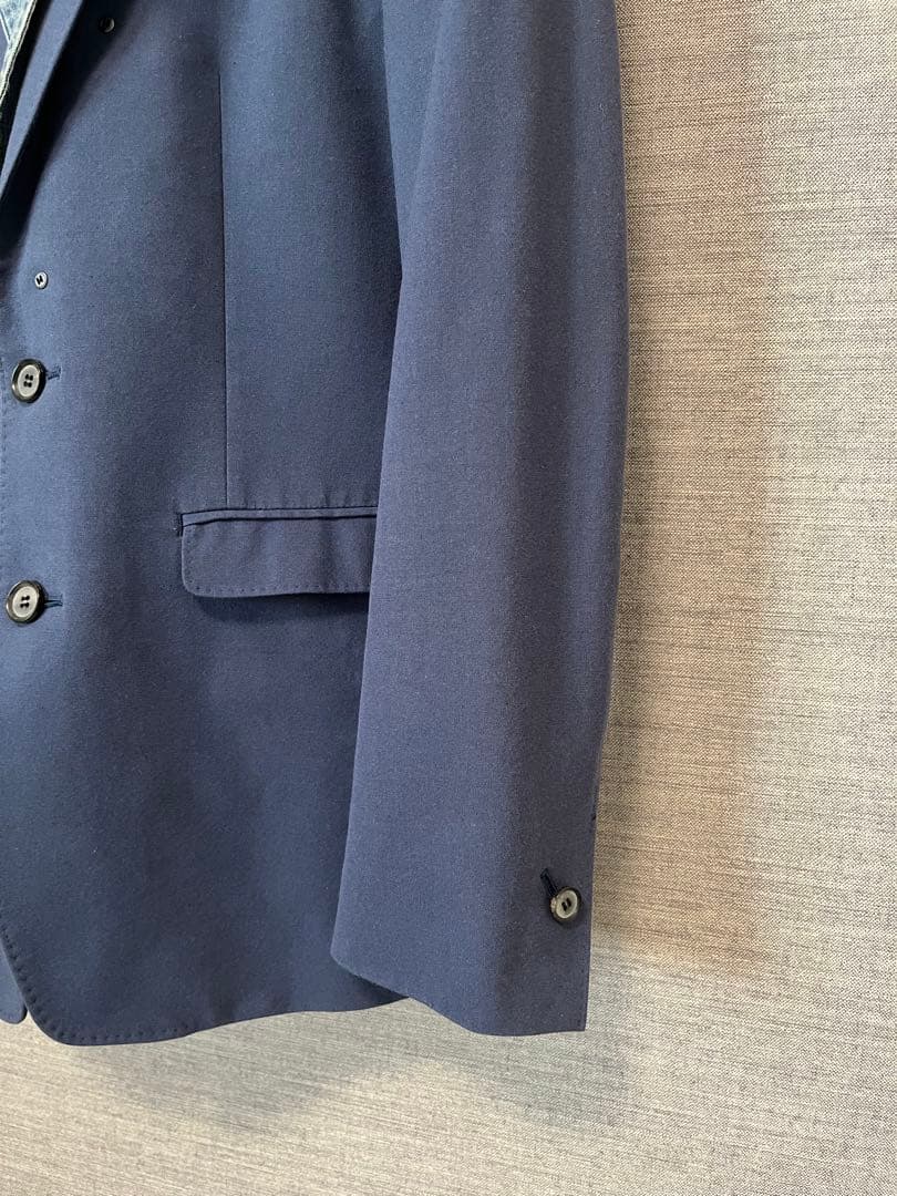 MIHARA YASUHIRO ブルーグレー セットアップ デニム襟 サイズ44