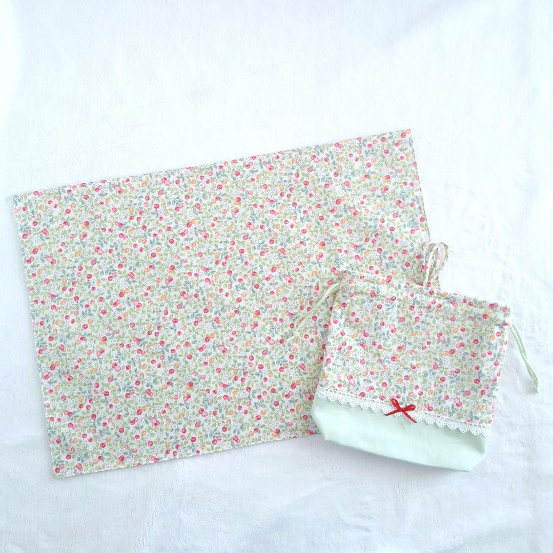 ゆこるみ オーダー ハンドメイド 入園入学 コップ袋 ランチョンマット