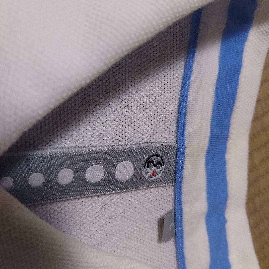 レディース ゴルフ ワンピース ホワイト ネイビー