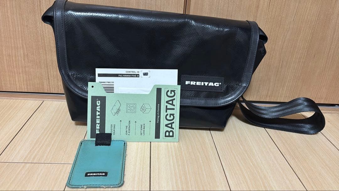 【早い者勝ち！】FREITAG HAWAII FIVE オールブラック、おまけ