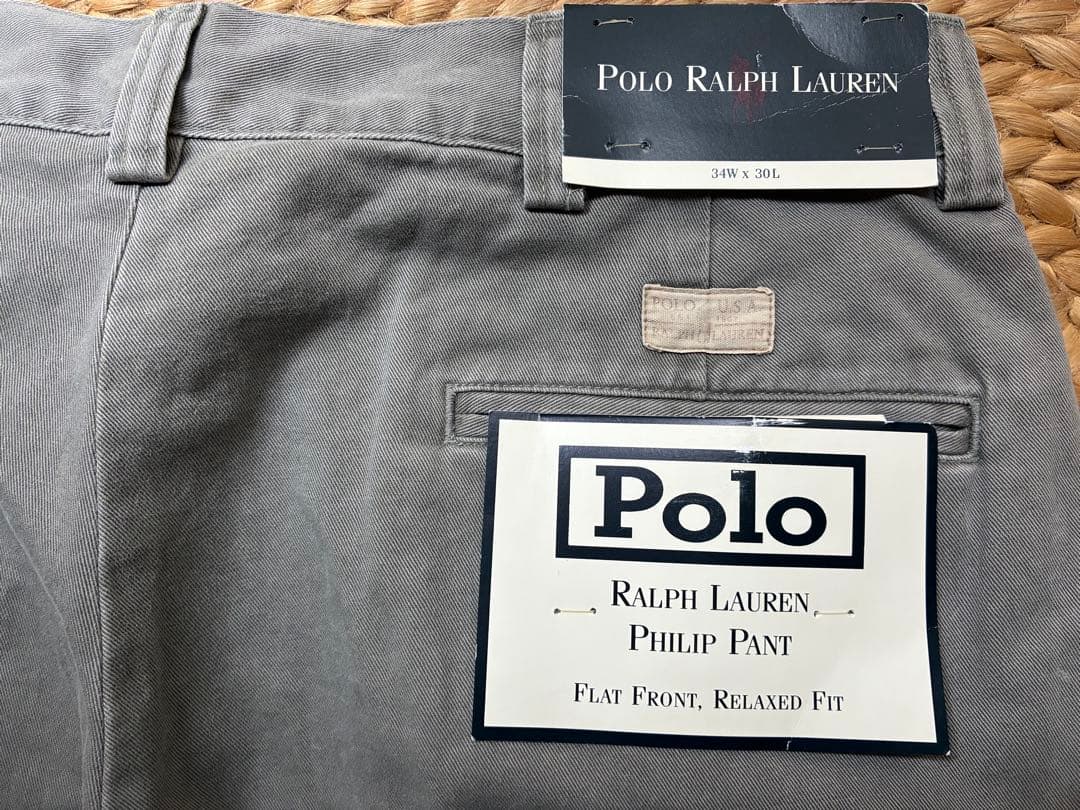 Polo ポロ　ラルフローレン チノ　Philip W34 L30