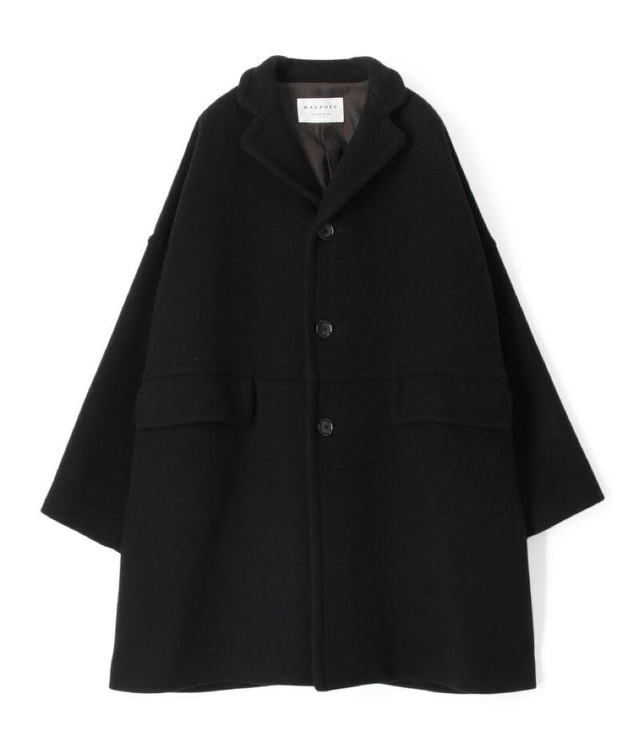 トゥモローランド MACPHEEマカフィー パイルメルトンオーバーサイズドコート
