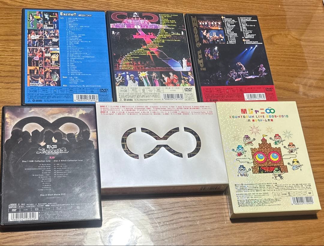 関ジャニ∞ 全て特典映像ディスク付き初回限定盤DVD6点セット