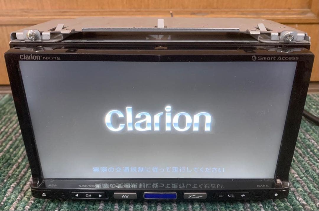 Clarion NX712 カーナビ Bluetooth対応