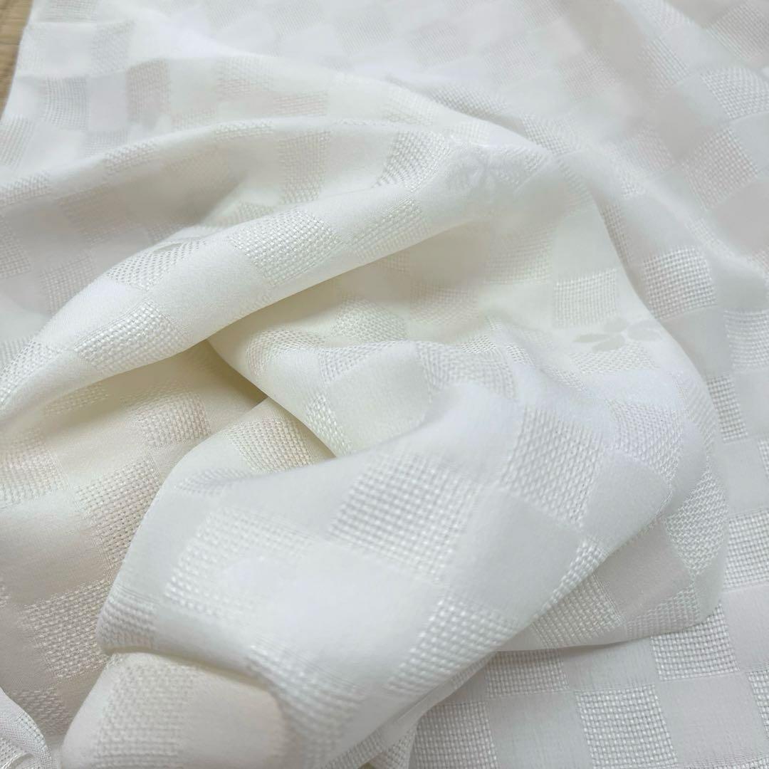 正絹 紋紗 長襦袢 市松【鈴乃屋】夏長襦袢