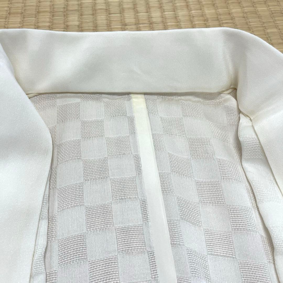 正絹 紋紗 長襦袢 市松【鈴乃屋】夏長襦袢