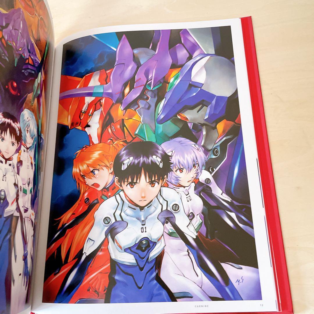 美品・付属品完備【限定生産版】貞本義行画集 CARMINE カーマイン　作品集