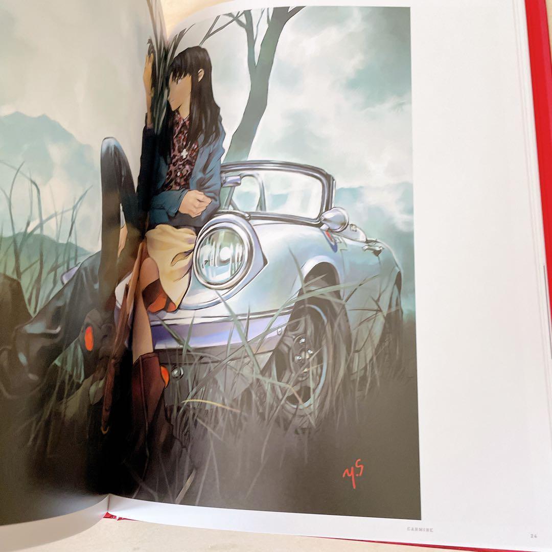 美品・付属品完備【限定生産版】貞本義行画集 CARMINE カーマイン　作品集