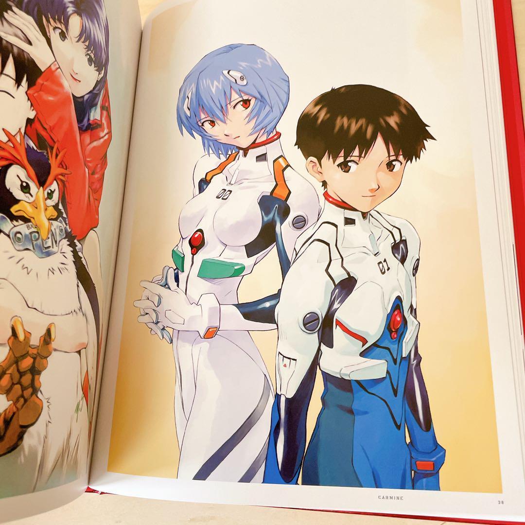 美品・付属品完備【限定生産版】貞本義行画集 CARMINE カーマイン　作品集