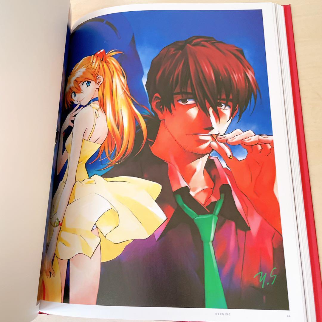 美品・付属品完備【限定生産版】貞本義行画集 CARMINE カーマイン　作品集