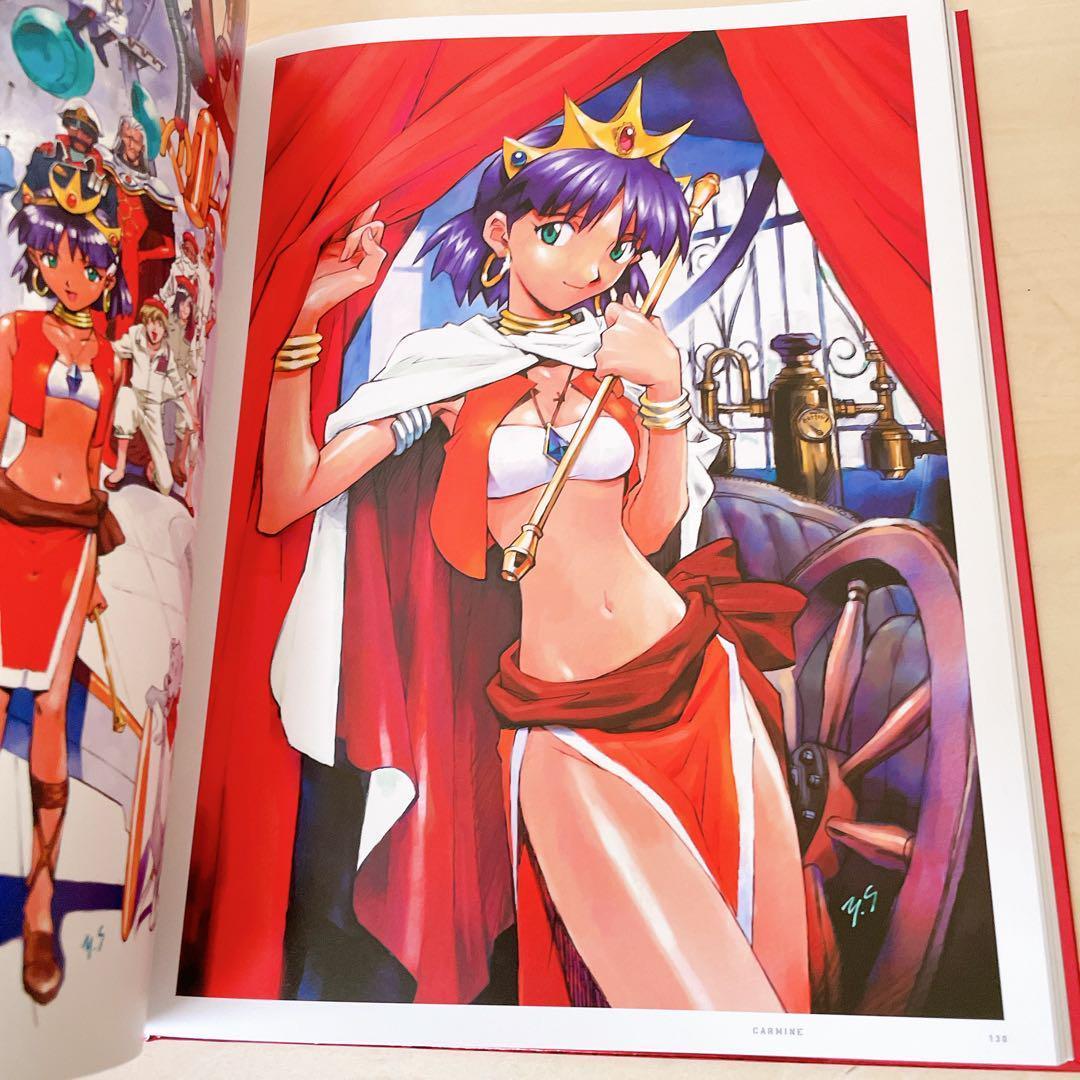 美品・付属品完備【限定生産版】貞本義行画集 CARMINE カーマイン　作品集