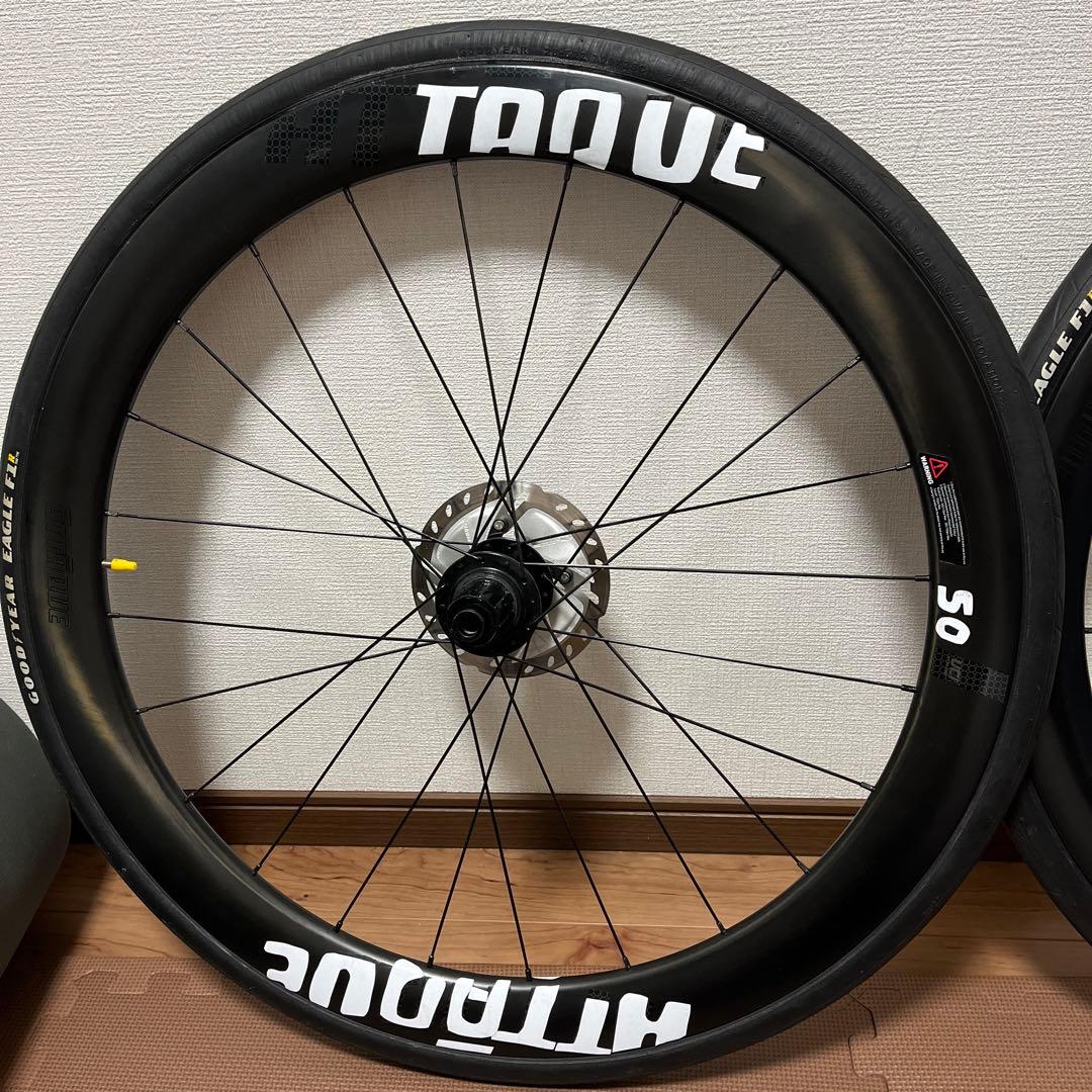 ATTAQUE Carbon Wheel50㎜美品ガラスコーティング済み