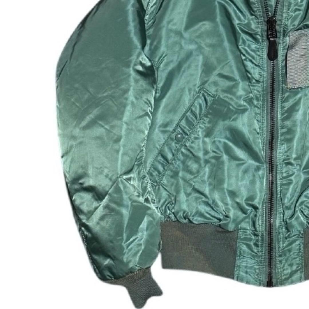 ALPHA 50s復刻 USA製 B-15D フライトジャケット セージグリーン