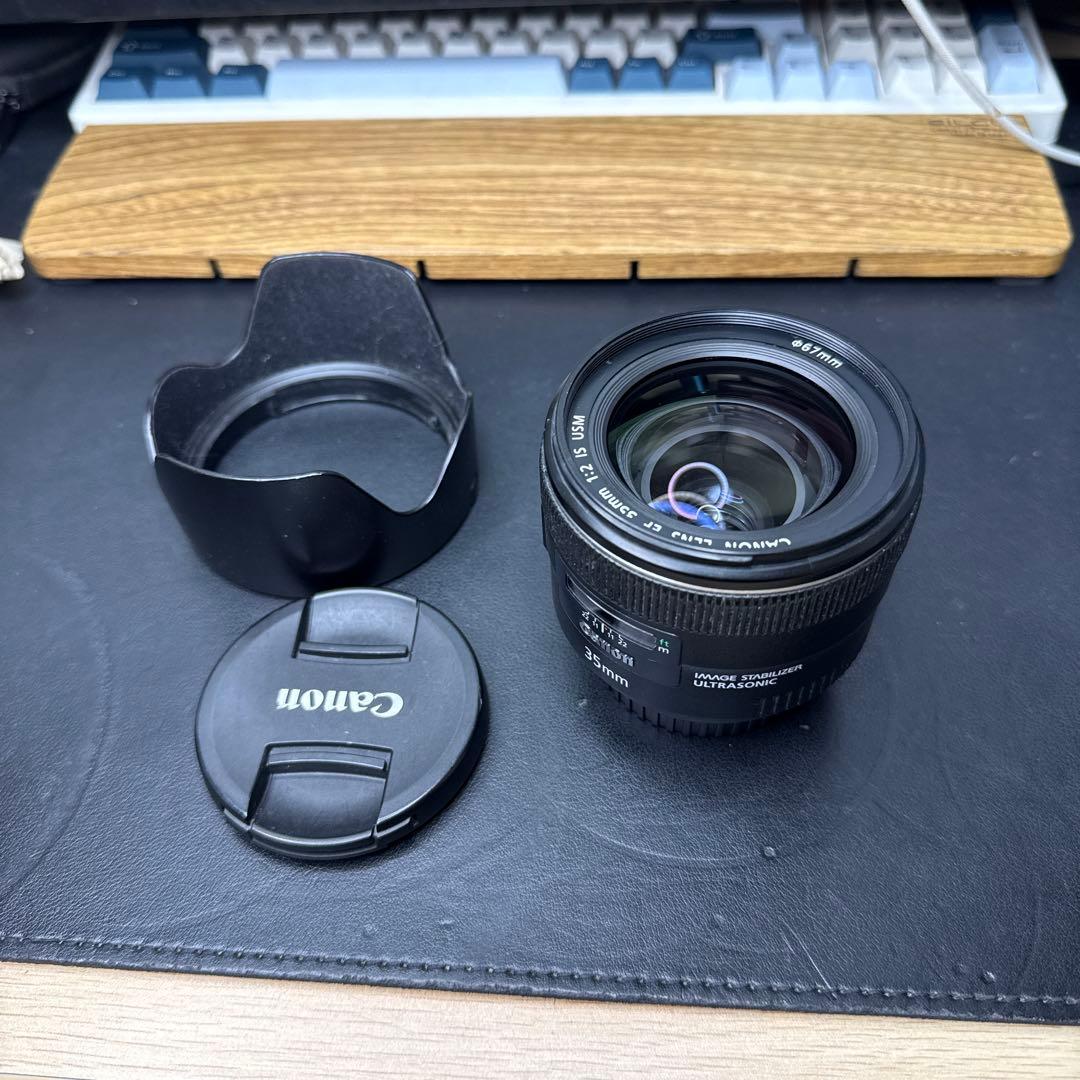 レンズ(単焦点) canon EF 35mm F2 IS