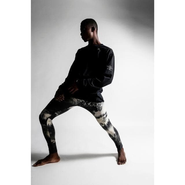 新品 REVERSAL リバーサル 総柄デザイン ロングスパッツ XL