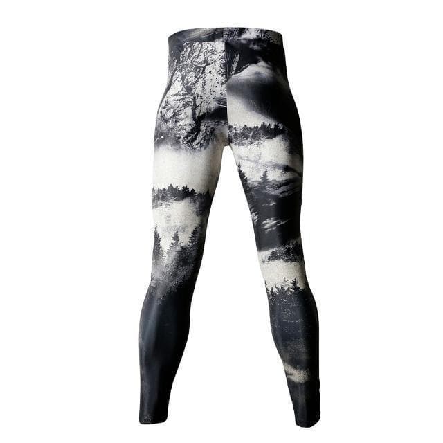 新品 REVERSAL リバーサル 総柄デザイン ロングスパッツ XL