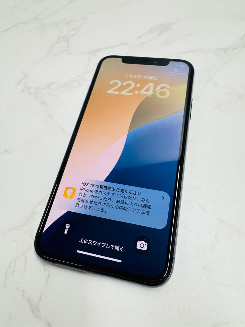 iPhone XS 64GB MTAW2J/A au判定◯ SIMフリー