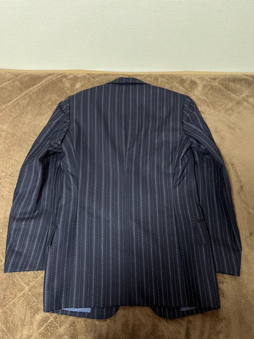 70s vintage セットアップ スーツ ブーツカット ストライプ