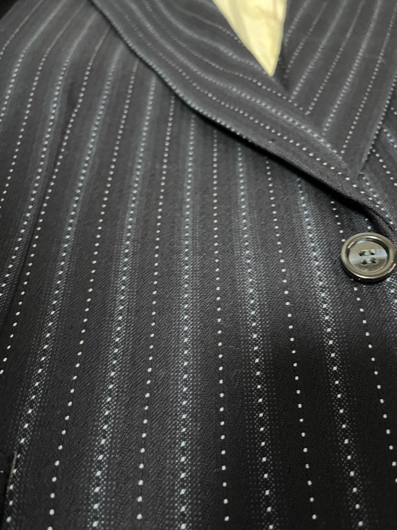 70s vintage セットアップ スーツ ブーツカット ストライプ