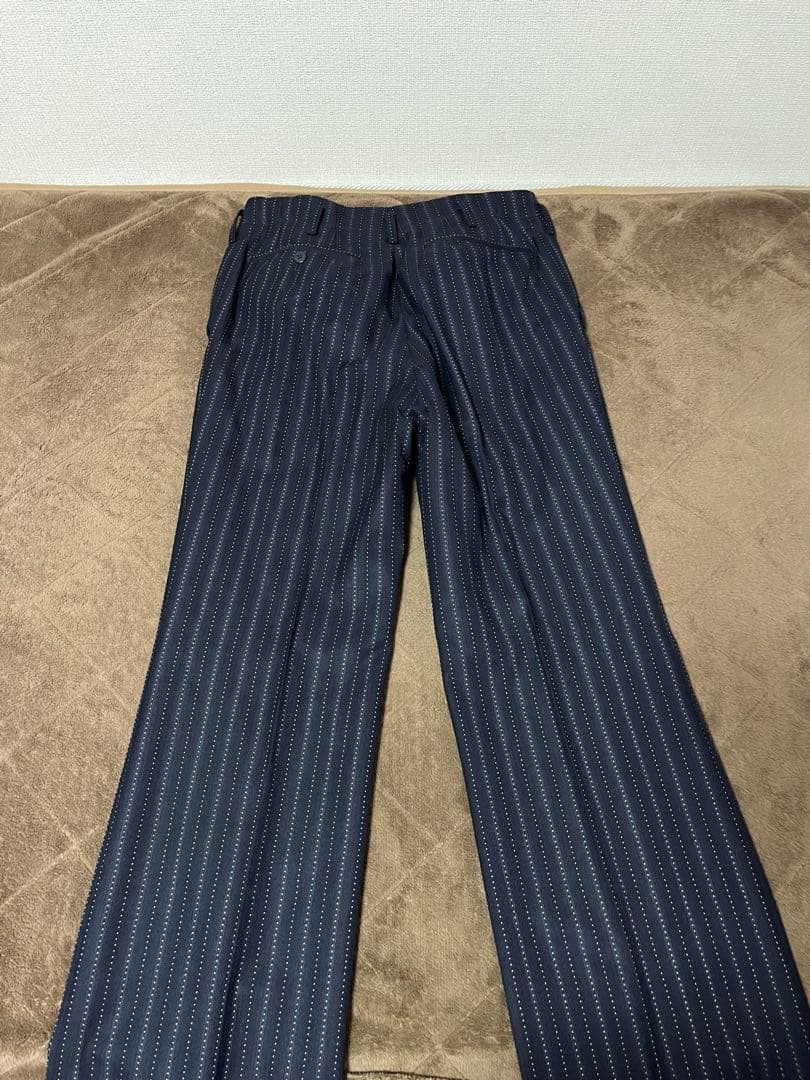 70s vintage セットアップ スーツ ブーツカット ストライプ