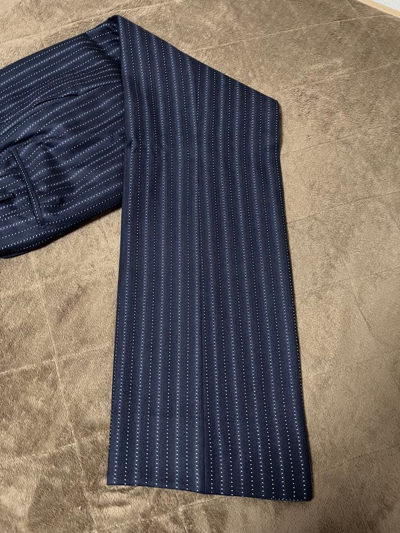 70s vintage セットアップ スーツ ブーツカット ストライプ