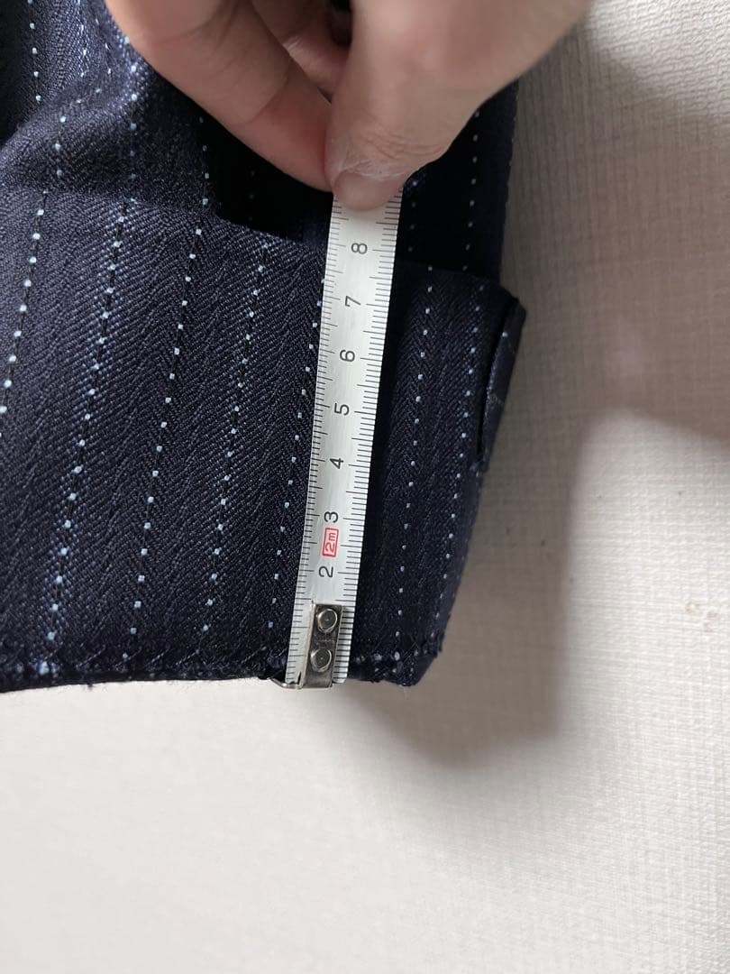 70s vintage セットアップ スーツ ブーツカット ストライプ