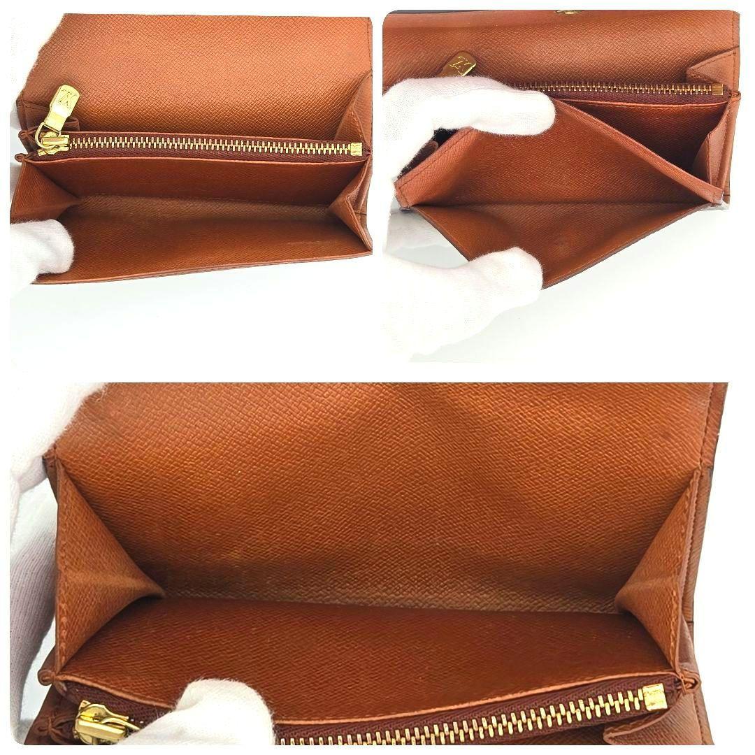 ルイヴィトン ポルトモネジップ モノグラム 二つ折り 財布 小銭入れ カード入れ