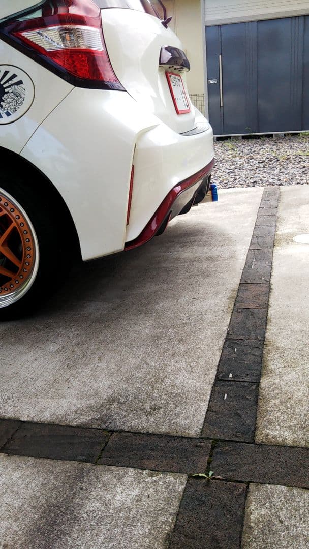 E12改ノートニスモS用ワンオフ直管マフラー