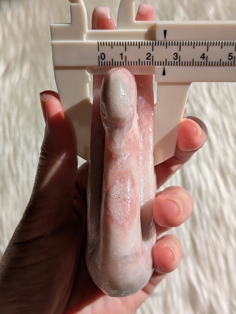 希少　⚜️ピンクオパール⚜️　ミルキーピンク　スワン　白鳥　天然石