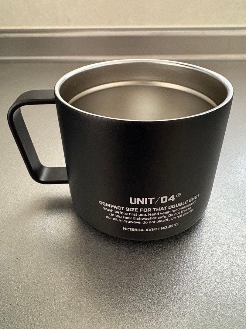 UNIT/04 CAMP CUP ステンレス製マグカップ 2色セット！おまけ付