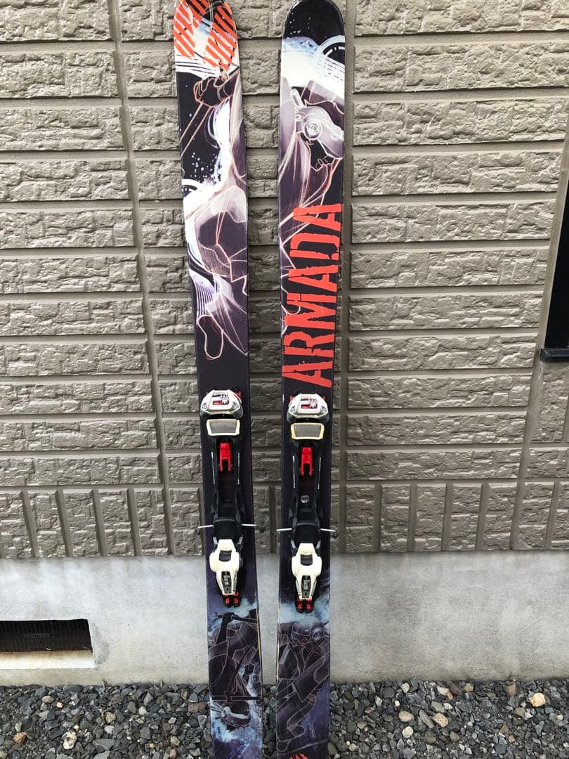 の*ん様 ARMADA スキー板 マーカーバインディング付き　ヒールフリーになり
