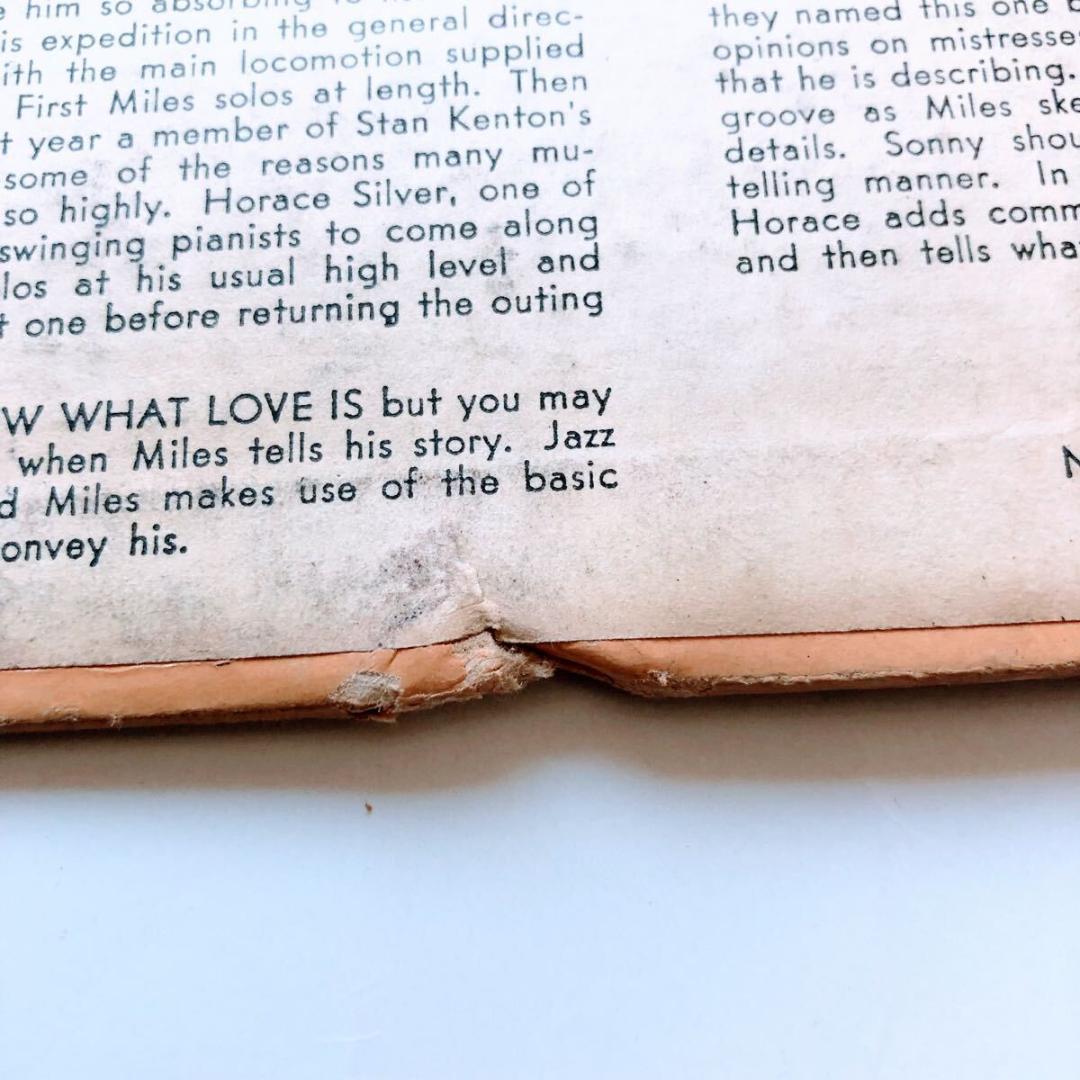 #3928【希少名盤】マイルス・デイビス 10インチ 1954年 レコード レア